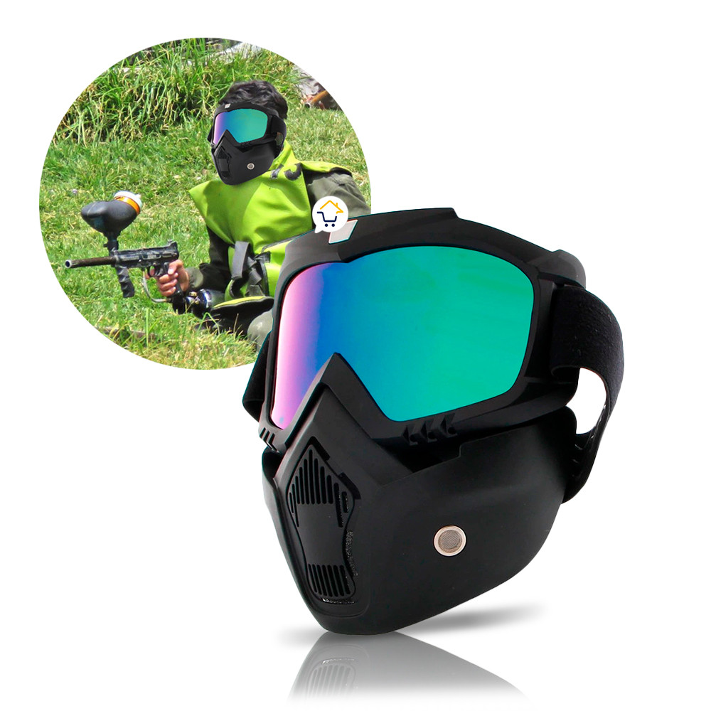 Miniatura 6 de Careta Paintball Mascara Airsoft NA535